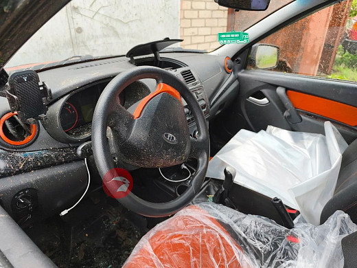Во время смерча в Иванове у пары пострадал новый автомобиль